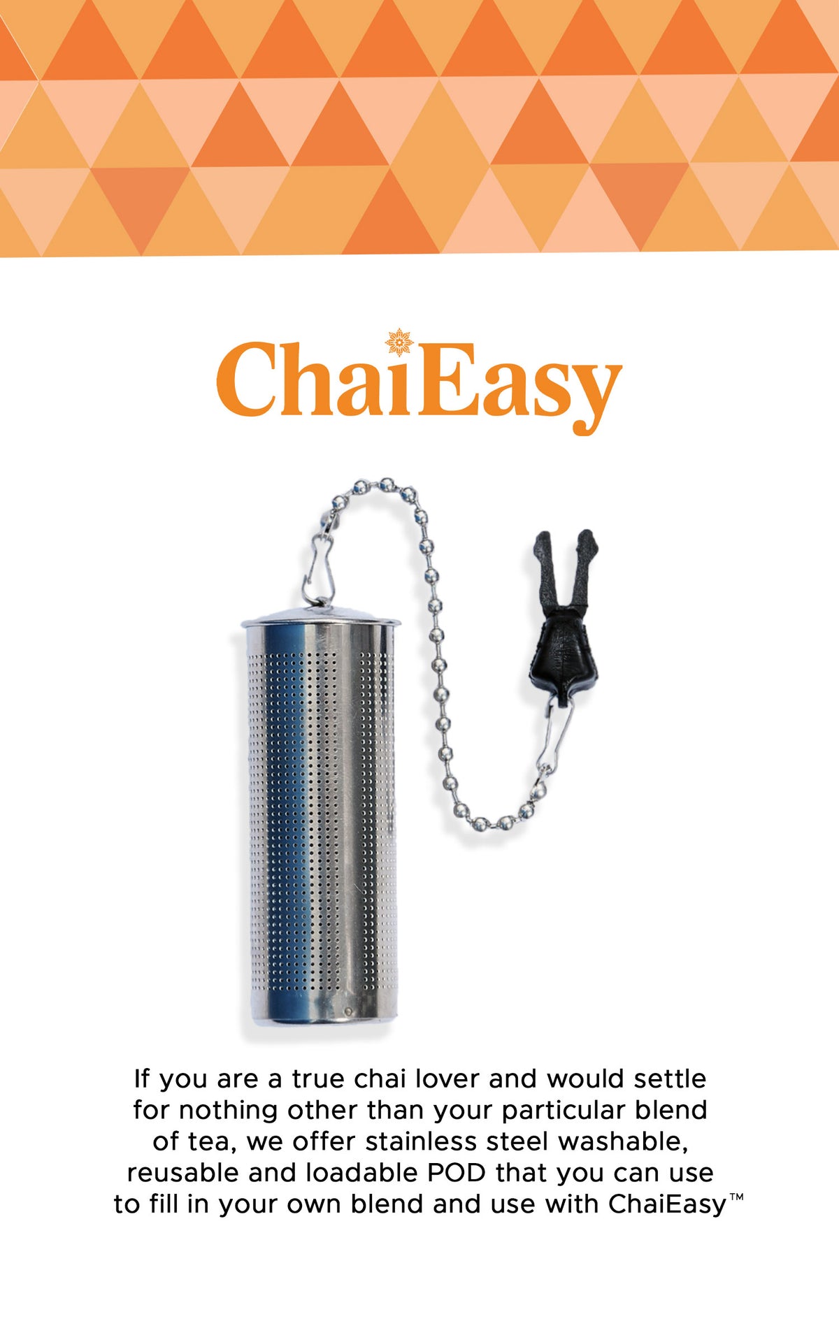 ChaiEasy Reusable POD